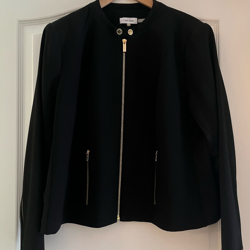 NWT Calvin Klein Moto Style Jacket